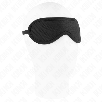 KINK - VENDA DE TEXTURA ESCAMADA CON BORDE CUBIERTO NEGRO 20 x 7 CM