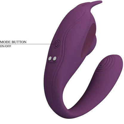 PRETTY LOVE - ESTIMULADOR Y VIBRADOR SHEY APLICACIÓN GRATUITA LARGA DISTANCIA VIOLETA