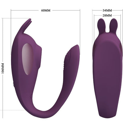 PRETTY LOVE - ESTIMULADOR Y VIBRADOR SHEY APLICACIÓN GRATUITA LARGA DISTANCIA VIOLETA
