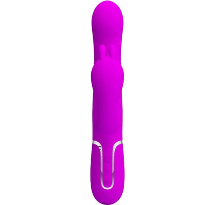 PRETTY LOVE - VIBRADOR TRIPLE MULTIFUNCIONAL CAMMY 4 EN 1 ROSA