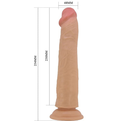 PRETTY LOVE - REALISTIC SHARIFE DILDO 25 CM FLESH