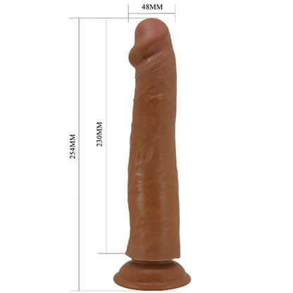 PRETTY LOVE - REALISTIC DILDO SHARIFE 25 CM BROWN
