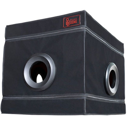 SECRET DOME - KINK CLUB LA NICHE CABIN PRETO E VERMELHO