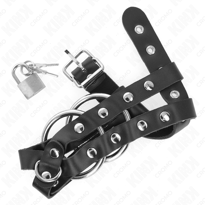 KINK - JAULA AJUSTABLE PARA PENE CON CERRADURA