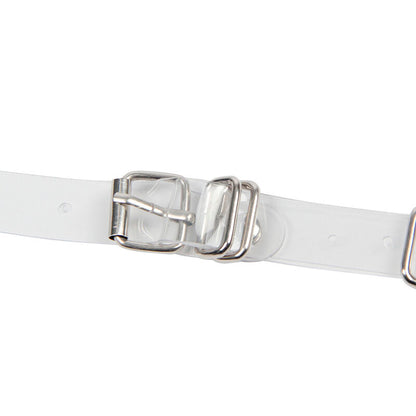 SUBBLIME - 953737 SILVER CHEST HARNESS WITH RINGS AND CHAINS ONE SIZE