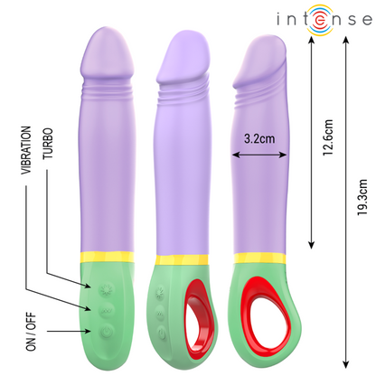 INTENSO - VIBRADOR MORADO CLÁSICO VELMA