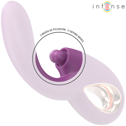 INTENSE - LALI MULTIFUNCTIONAL VIBRATOR G-SPOT TAPPING &amp; THRUST &amp; VIBRATION PURPLE