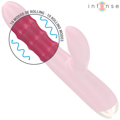 INTENSE - CHLOE MULTIFUNCIONAL VIBRADOR 3 EM 1 VERMELHO