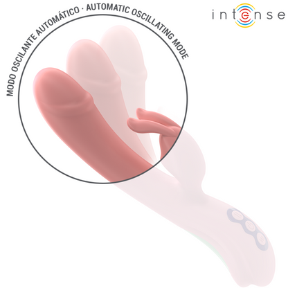 INTENSE - RACHEL RABBIT VIBRADOR 5 VIBRAÇÕES ROSA