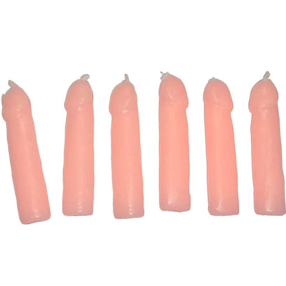 SPICY DIABLO - 6 PENIS SHAPED CANDLES