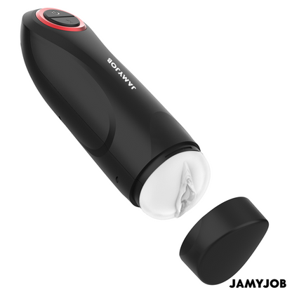 JAMYJOB - MASTURBADOR AUTOMÁTICO DE VAGINA POR GRAVEDAD 5 MODOS DE SUCCIÓN