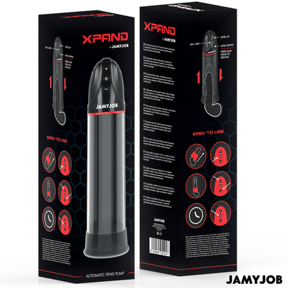 JAMYJOB - XPAND AUTOMATIC PUMP 3 LEVELS OF SUCTION GRAY