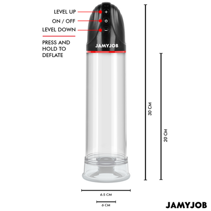 JAMYJOB - XPAND AUTOMATIC PUMP 3 LEVELS OF SUCTION GRAY