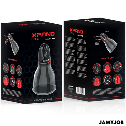 JAMYJOB - XPAND LITE AUTOMATIC TEST PUMP 3 SUCTION LEVELS GRAY