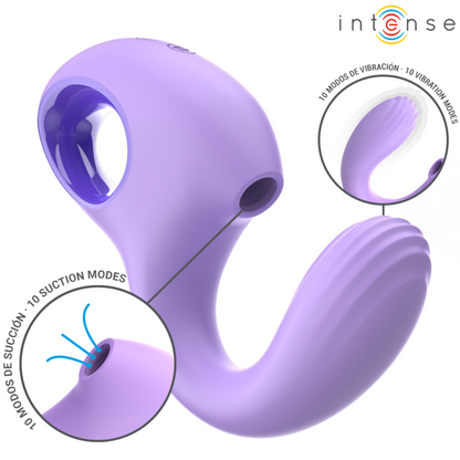 INTENSE - BAXTER VIOLET VIBRATOR AND STIMULATOR