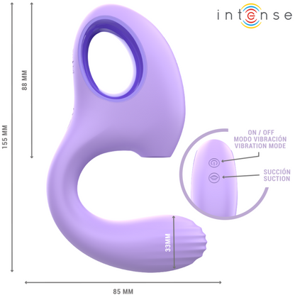 INTENSE - BAXTER VIOLET VIBRATOR AND STIMULATOR