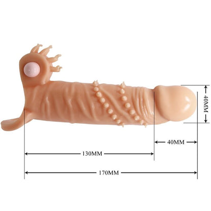 PRETTY LOVE - CONNOR PENIS SLEEVE + CARNE CLITORAL STIMULATOR