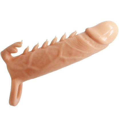 PRETTY LOVE - EMMIT PENIS SLEEVE + FLESH CLITORAL STIMULATOR