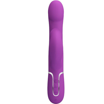PRETTY LOVE - 4-IN-1 PURPLE MULTIFUNCTIONAL VIBRATOR AND STIMULATOR