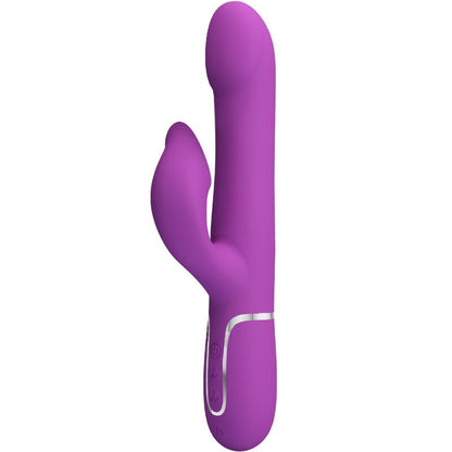 PRETTY LOVE - 4-IN-1 PURPLE MULTIFUNCTIONAL VIBRATOR AND STIMULATOR