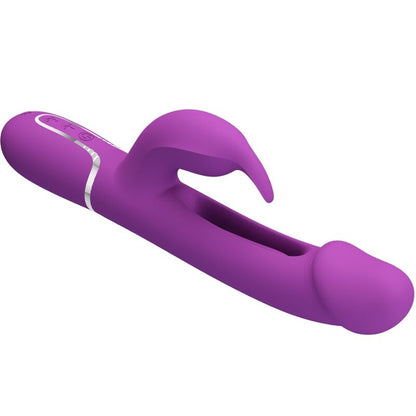 PRETTY LOVE - KAMPAS 3 EM 1 MULTIFUNCIONAL COELHO VIBRADOR ROXO