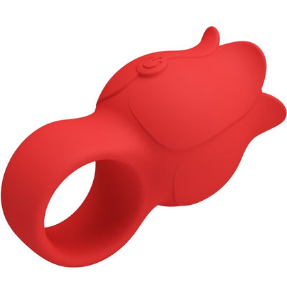 PRETTY LOVE - JAE ROSE FINGER VIBRATOR 10 VIBRATIONS RED