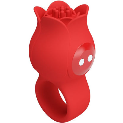 PRETTY LOVE - JAE ROSE FINGER VIBRATOR 10 VIBRATIONS RED