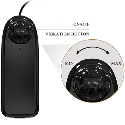 CRAZY BULL - VIBRADOR KYLIE ASS COM CONTROLE REMOTO REALISTA DE VAGINA E ÂNUS