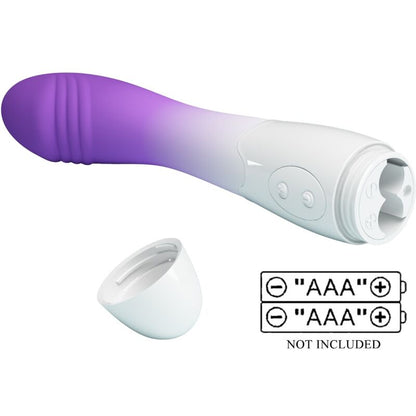 PRETTY LOVE - VIBRADOR ELEMENTAL PONTO G 30 VIBRAÇÕES ROXO