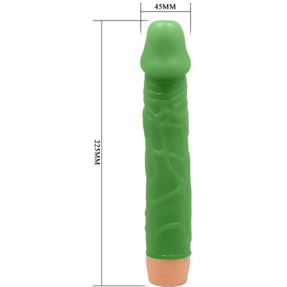 PROM - BILL REALISTIC VIBRATOR 22.5 CM GREEN