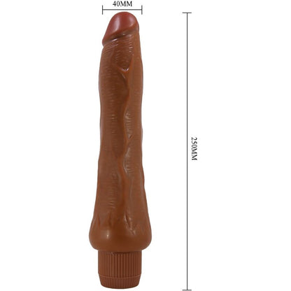 PROM - DRYAD REALISTIC VIBRATOR 25 CM MULATO