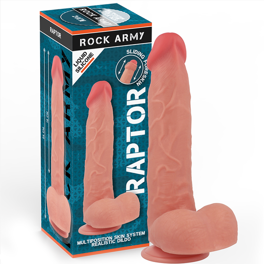ROCKARMY - SILICONA LÍQUIDA RAPTOR 24 CM -O- 4,4 CM