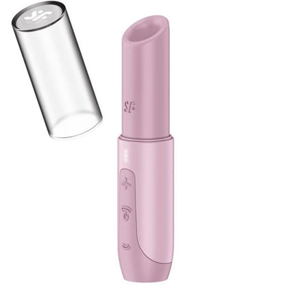 SATISFYER - SECRET KISS WAVE PINK CLITORAL STIMULATOR