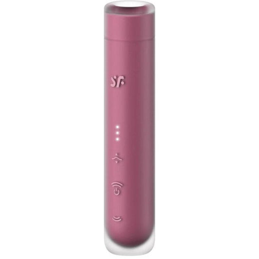 SATISFYER - FIRST KISS WAVE GARNET CLITORAL STIMULATOR