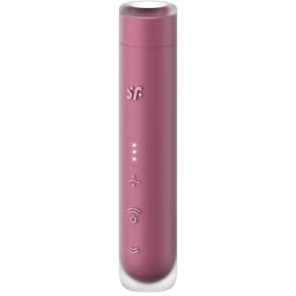 SATISFYER - FIRST KISS WAVE GARNET CLITORAL STIMULATOR