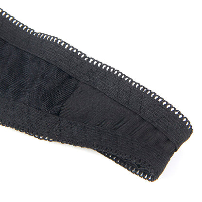 SUBBLIME - 955205 ADJUSTABLE BLACK LACE BRA SET L/XL