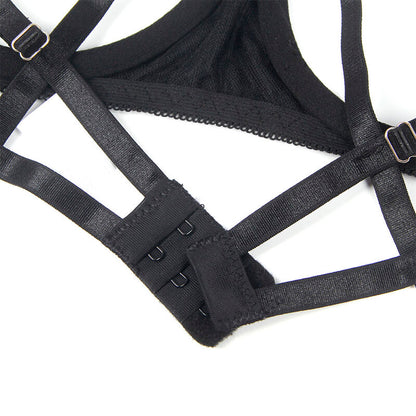 SUBBLIME - 955199 CONJUNTO DE SUTIÃ COM LAÇO PRETO AJUSTÁVEL S/M