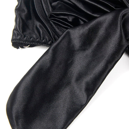 SUBBLIME - 955199 ADJUSTABLE BLACK LACE BRA SET S/M