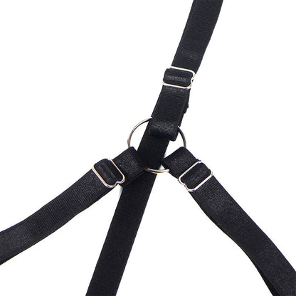 SUBBLIME - 955205 ADJUSTABLE BLACK LACE BRA SET L/XL