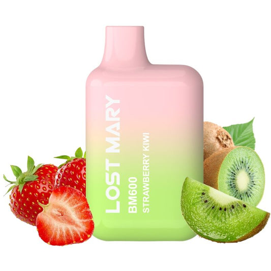 LOST MARY - VAPORIZADOR DESECHABLE BM600 2% NICOTINA FRESA KIWI