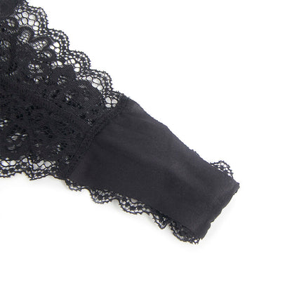 SUBBLIME - 955465 BLACK LEATHER BODYSUIT WITH ZIPPER L/XL