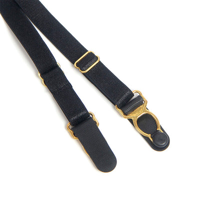 SUBBLIME - 955465 BLACK LEATHER BODYSUIT WITH ZIPPER L/XL