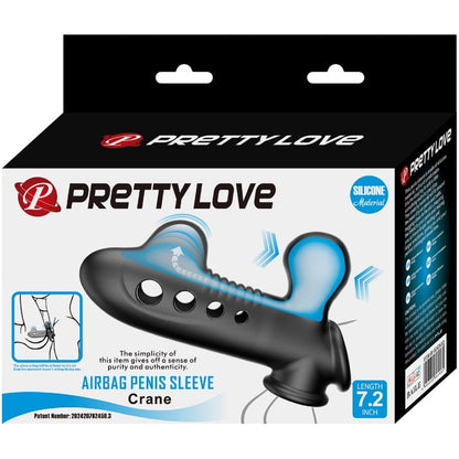 PRETTY LOVE - MANGA CRANE PENIS COM AIRBAG PRETA