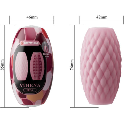 PRETTY LOVE - ATHENA EROS PINK SILICONE MALE MASTURBATOR