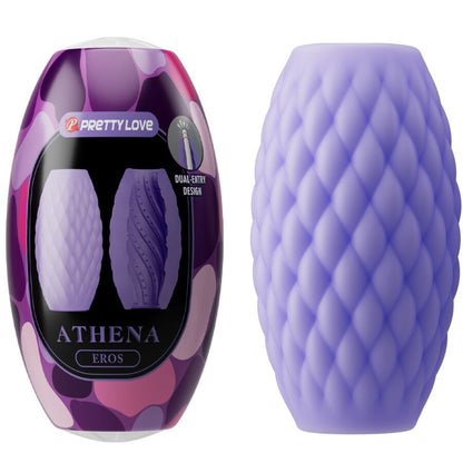 PRETTY LOVE - ATHENA EROS PURPLE SILICONE MALE MASTURBATOR