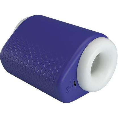 PRETTY LOVE - DJ LADY MALE VIBRATING MASTURBATOR 5 SETTINGS PURPLE