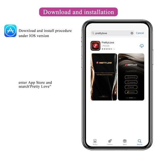 PRETTY LOVE - PURPLE LEVIATHAN APP-CONTROLLED VIBRATOR