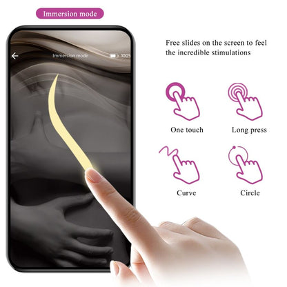 PRETTY LOVE - PURPLE LEVIATHAN APP-CONTROLLED VIBRATOR