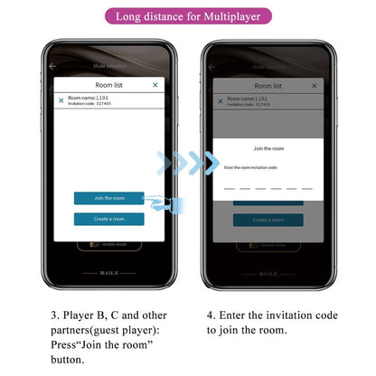 PRETTY LOVE - PURPLE LEVIATHAN APP-CONTROLLED VIBRATOR