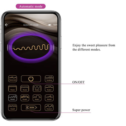 PRETTY LOVE - PURPLE LEVIATHAN APP-CONTROLLED VIBRATOR